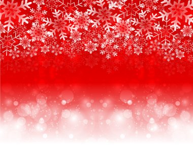 Christmas snow background 　